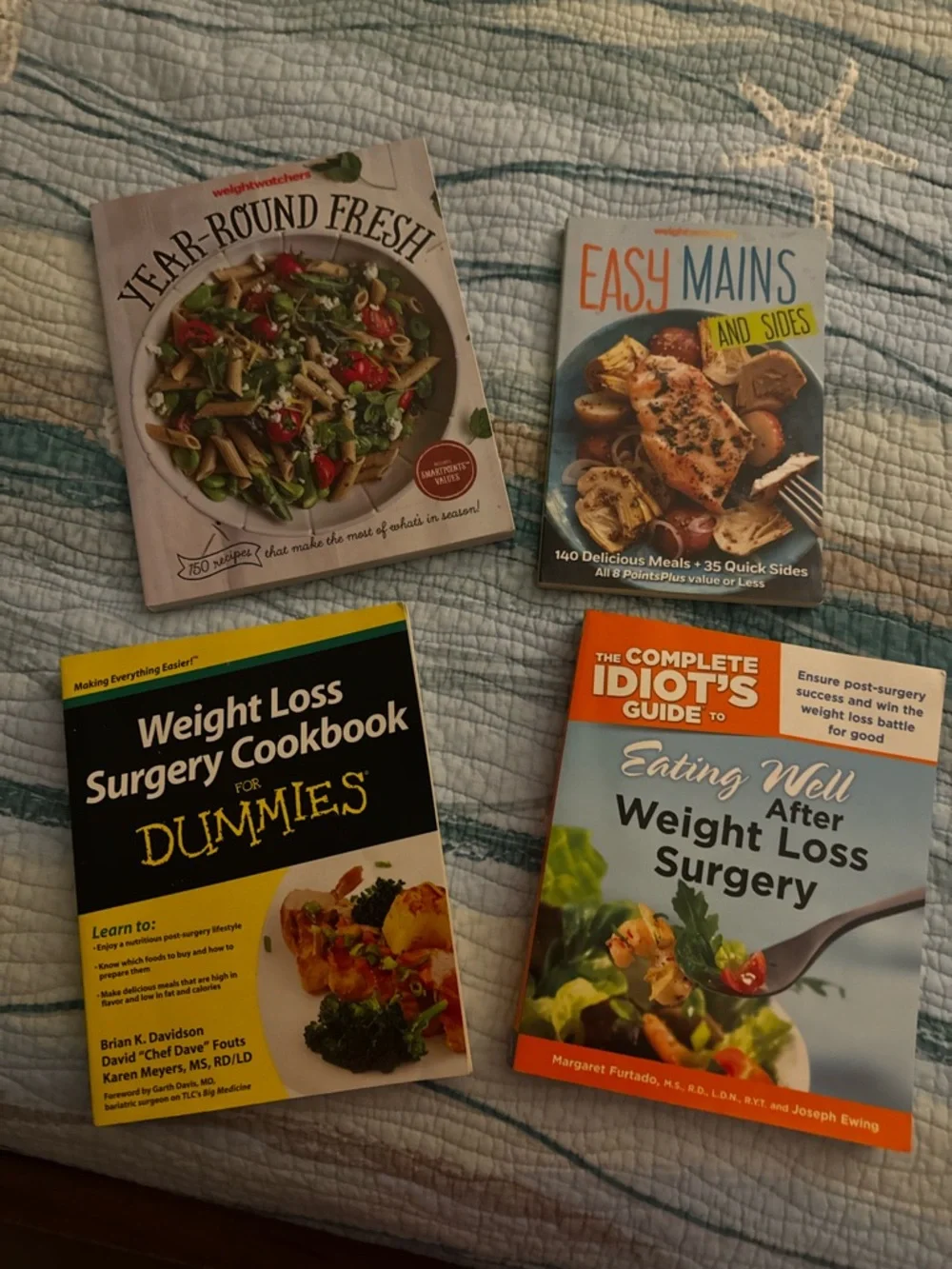 Weight Loss Cookbook Bundle 4 Books Weight Watchers & Bariatric Friendly Meals